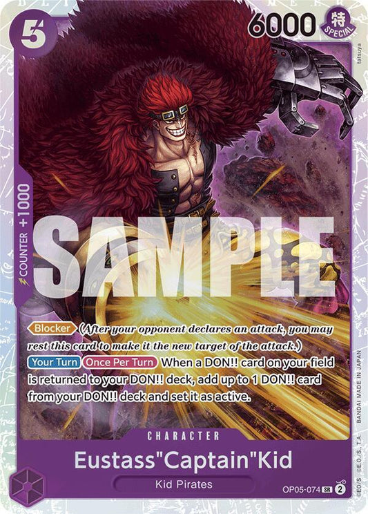 Eustass""Captain""Kid (Reprint) - Super Rare - One Piece Card Game