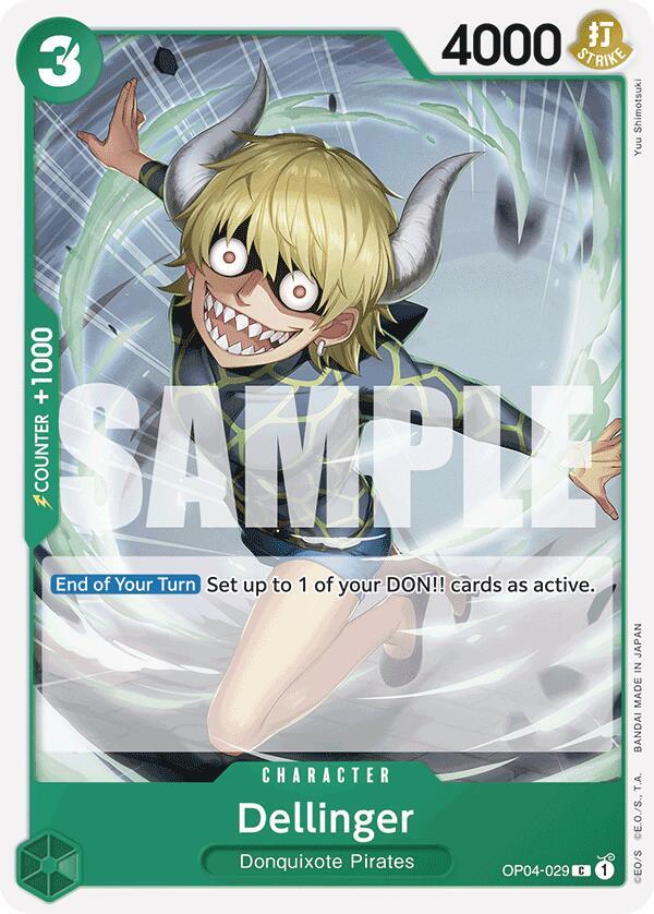 Dellinger (Reprint) - Common - One Piece Card Game