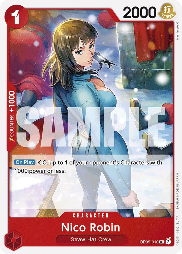 Nico Robin (Reprint) - Uncommon - One Piece Card Game