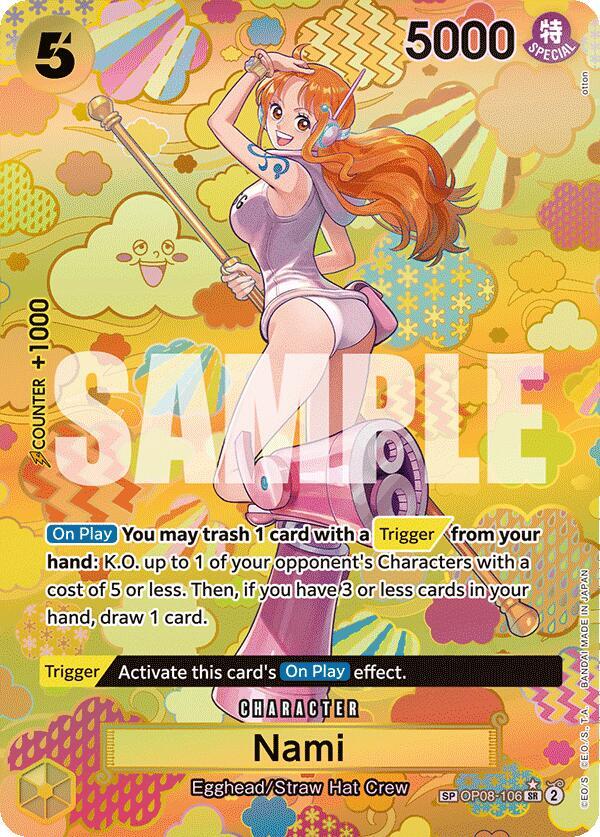 Nami (SP) - Super Rare - One Piece Card Game