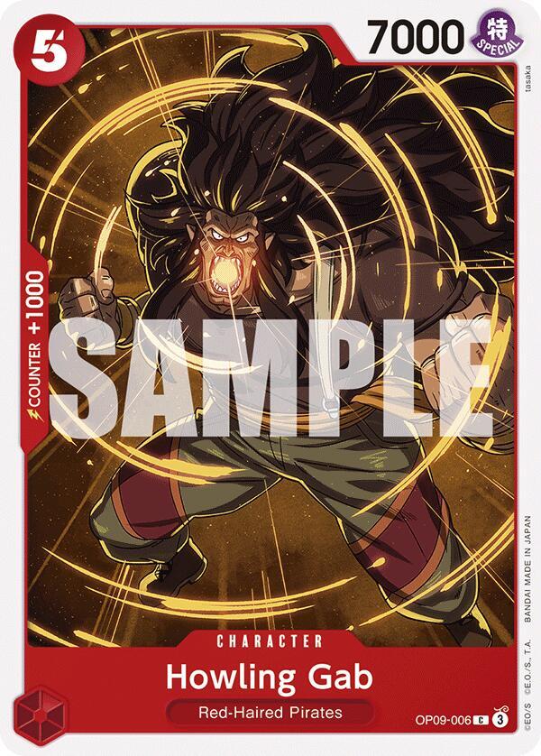 Howling Gab - Common - One Piece Card Game