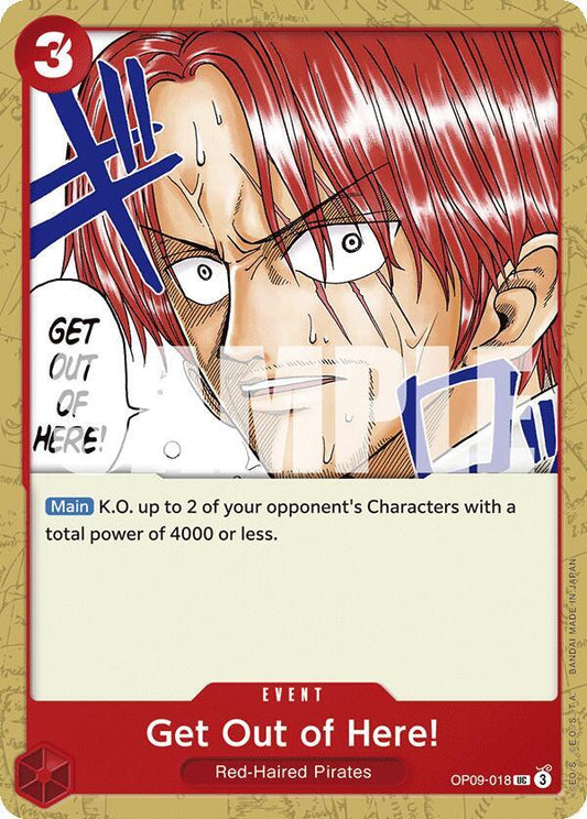 Get Out of Here! - Uncommon - One Piece Card Game