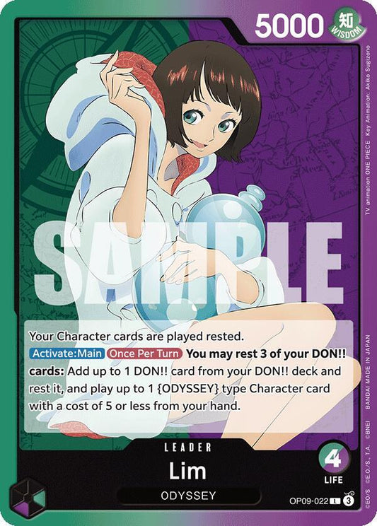 Lim (022) - Leader - One Piece Card Game