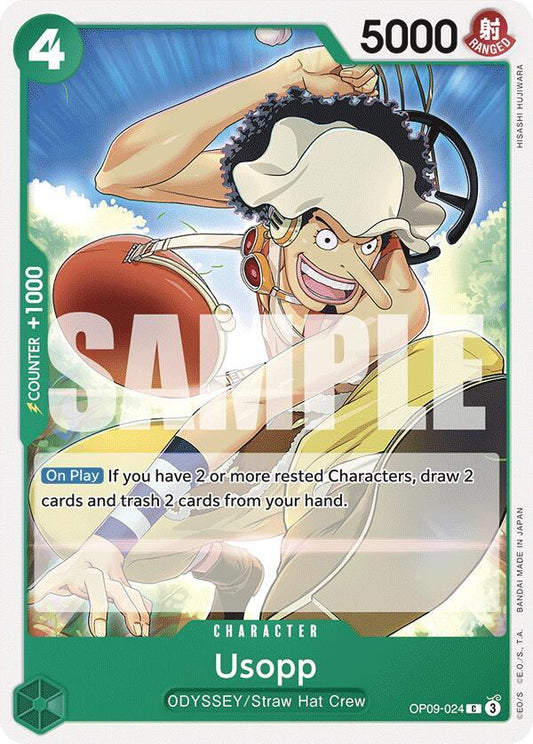 Usopp (024) - Common - One Piece Card Game