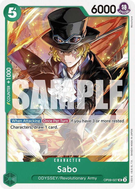 Sabo (027) - Uncommon - One Piece Card Game