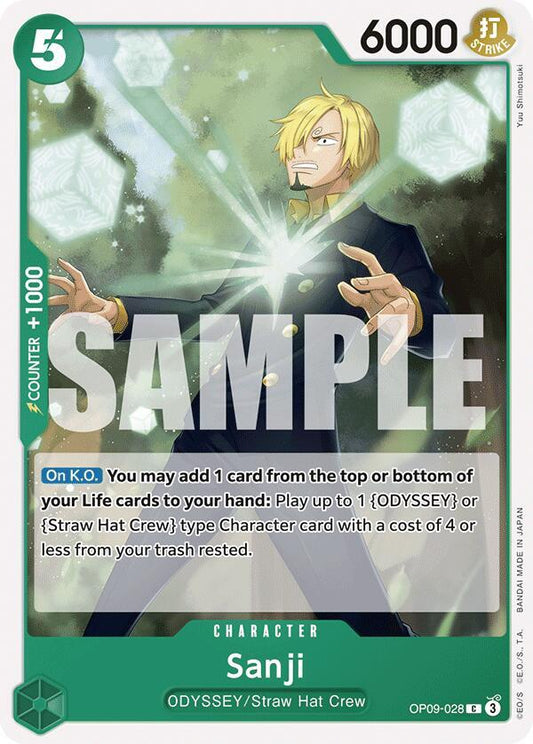 Sanji (028) - Common - One Piece Card Game