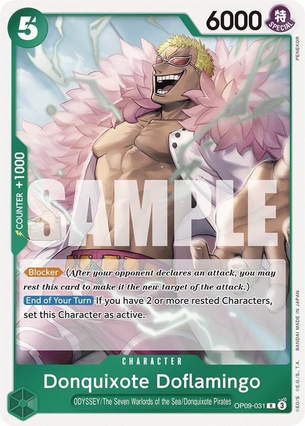 Donquixote Doflamingo - Rare - One Piece Card Game