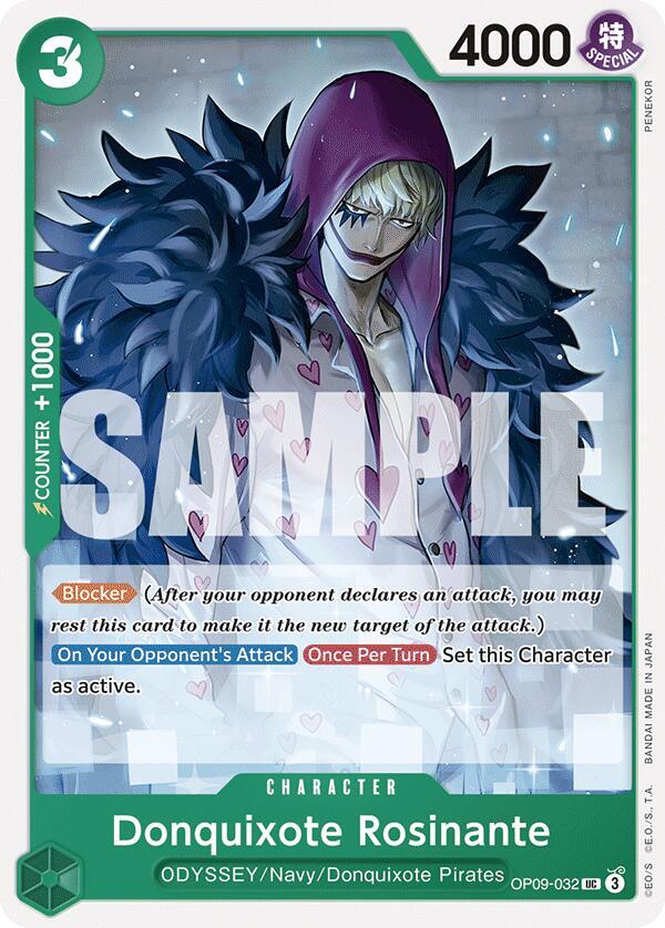 Donquixote Rosinante (032) - Uncommon - One Piece Card Game