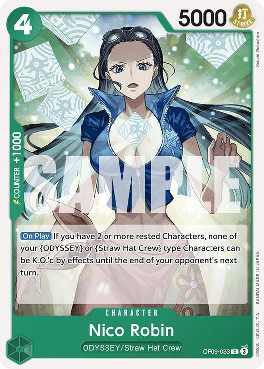 Nico Robin (033) - Common - One Piece Card Game