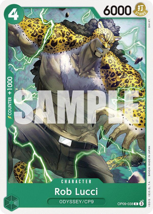 Rob Lucci (038) - Common - One Piece Card Game