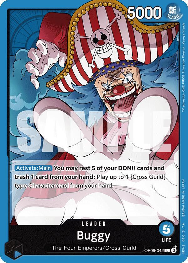 Buggy (042) - Leader - One Piece Card Game