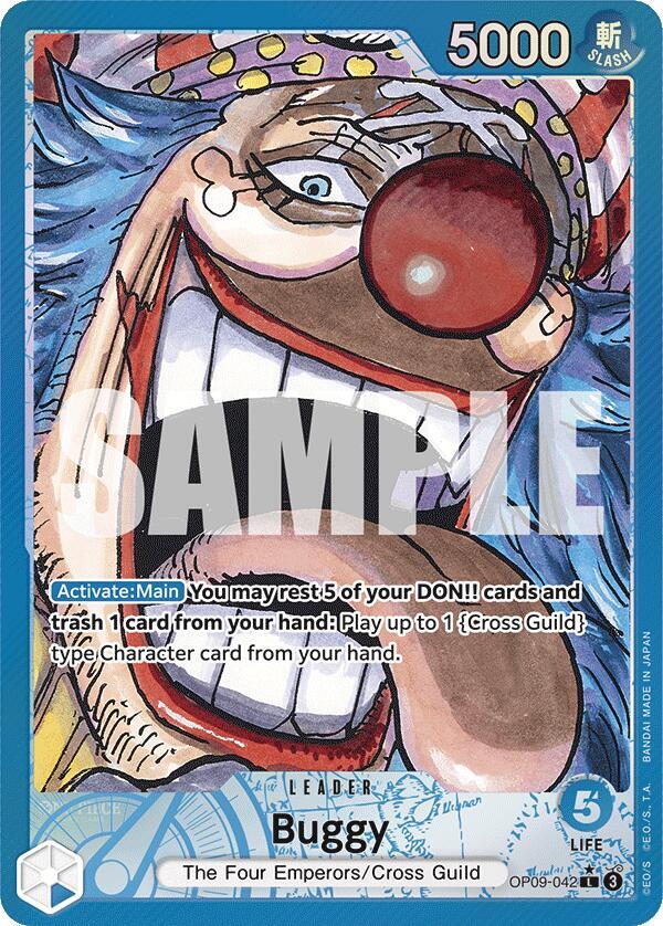 Buggy (042) (Parallel) - Leader - One Piece Card Game