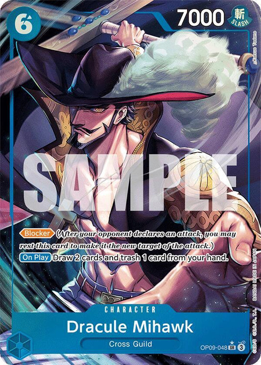 Dracule Mihawk (Parallel) - Super Rare - One Piece Card Game