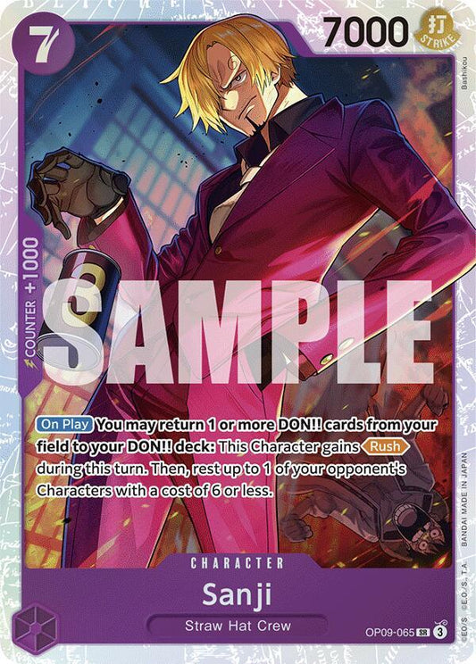 Sanji (065) - Super Rare - One Piece Card Game