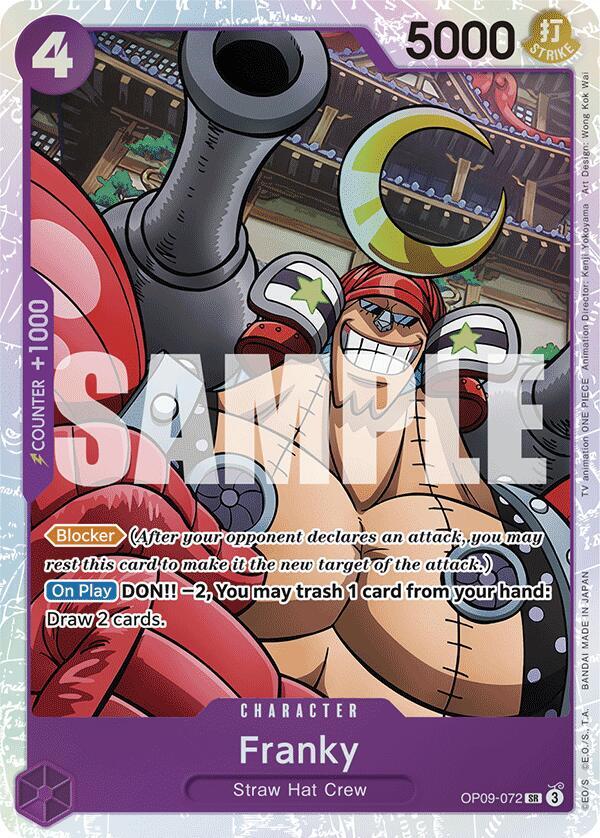 Franky - Super Rare - One Piece Card Game