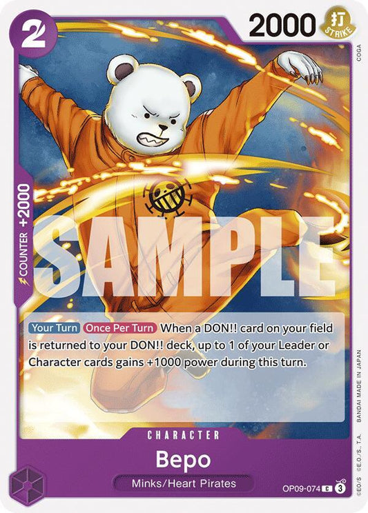 Bepo - Common - One Piece Card Game