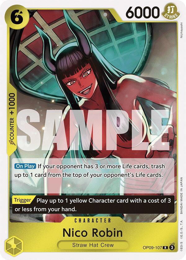 Nico Robin (107) - Rare - One Piece Card Game