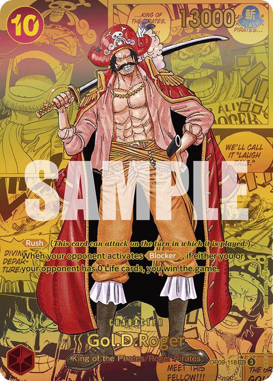 Gol.D.Roger (Manga) - Secret Rare - One Piece Card Game