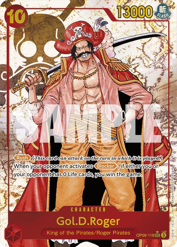 Gol.D.Roger (Alternate Art) - Secret Rare - One Piece Card Game