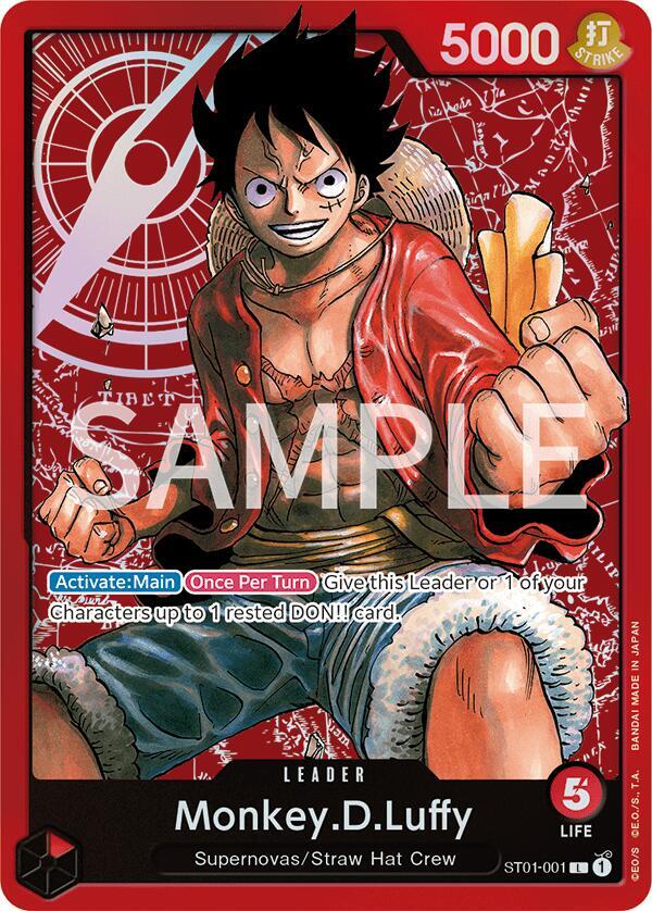 Monkey.D.Luffy - Leader - One Piece Card Game