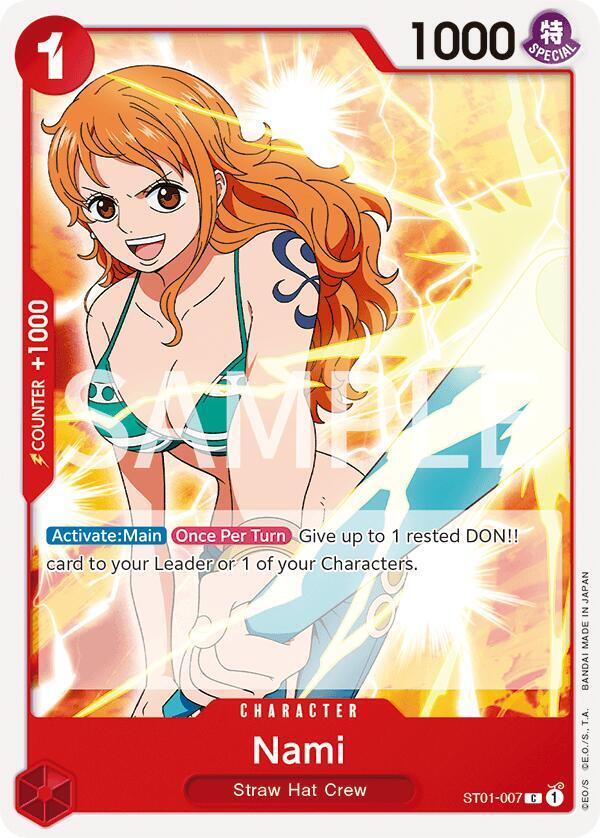 Nami - Common - One Piece Card Game