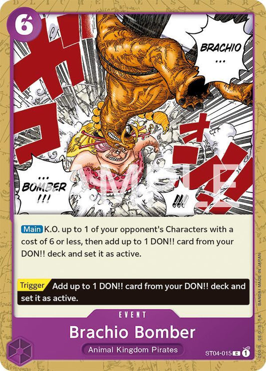 Brachio Bomber - Common - One Piece Card Game