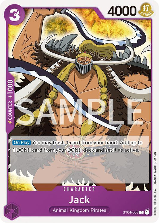 Jack - Common - One Piece Card Game