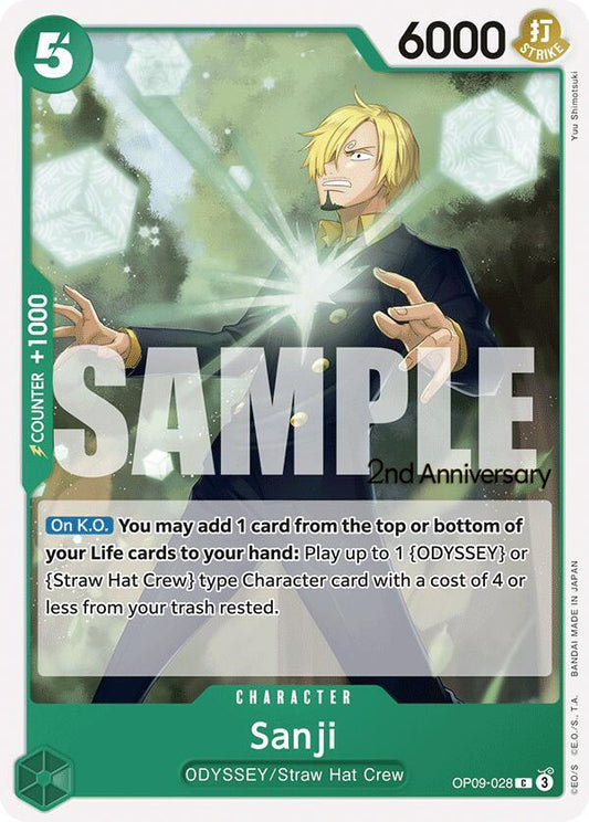 Sanji (028) - Common - One Piece Card Game