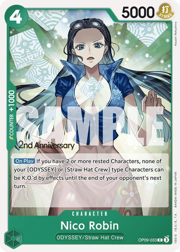 Nico Robin (033) - Common - One Piece Card Game