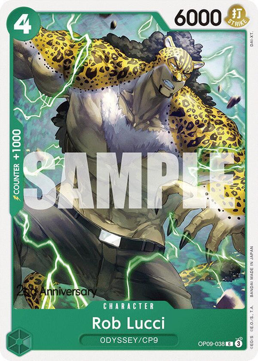 Rob Lucci (038) - Common - One Piece Card Game