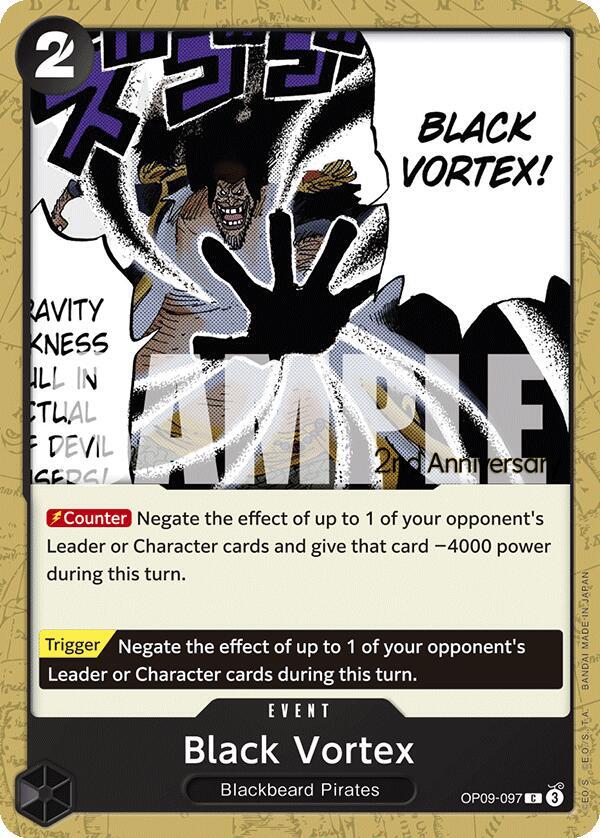 Black Vortex - Common - One Piece Card Game