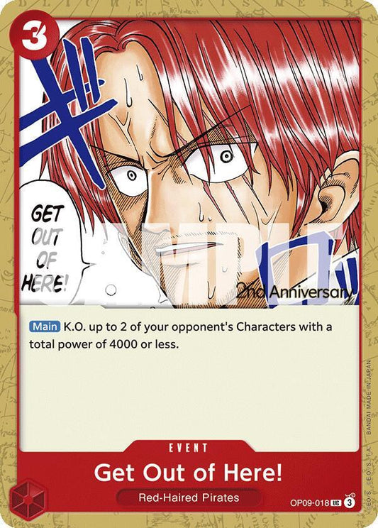 Get Out of Here! - Uncommon - One Piece Card Game