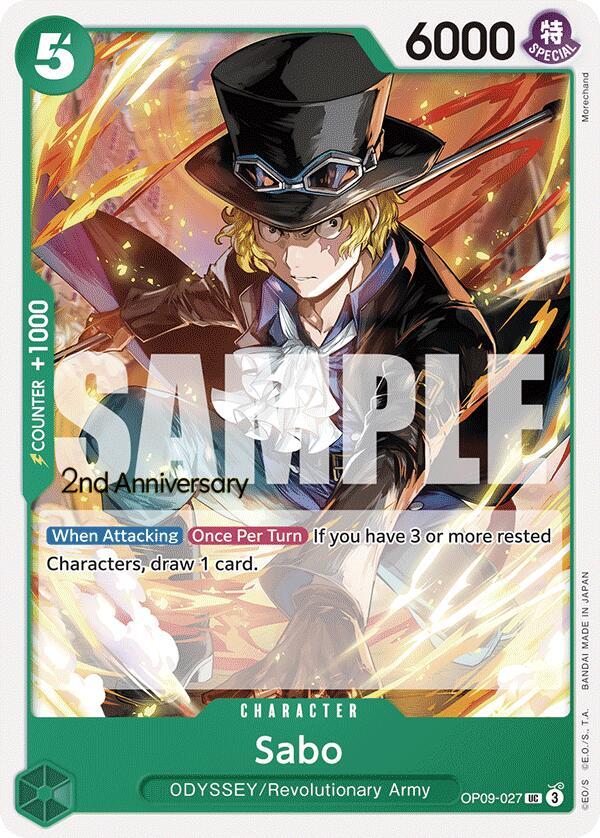 Sabo (027) - Uncommon - One Piece Card Game