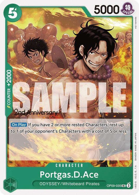 Portgas.D.Ace - Uncommon - One Piece Card Game