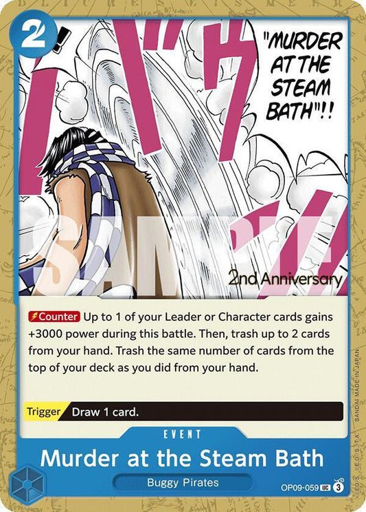 Murder at the Steam Bath - Uncommon - One Piece Card Game