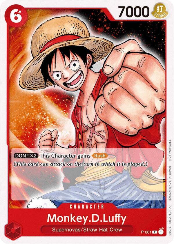 Monkey.D.Luffy (001) - Promo - One Piece Card Game