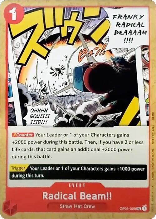 Radical Beam!! - Uncommon - One Piece Card Game