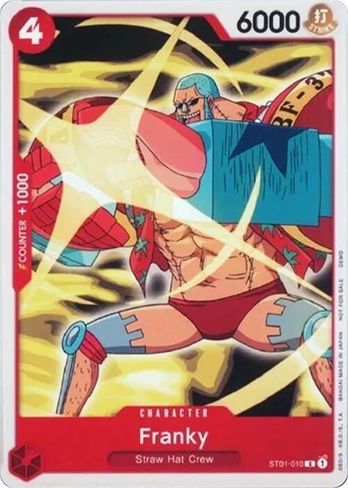 Franky (010) - Common - One Piece Card Game