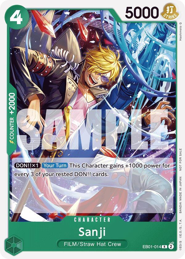 Sanji (Tournament Pack 2025 Vol. 1) - Rare - One Piece Card Game